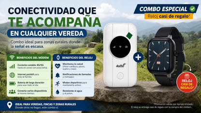🔥 ¡LLEVA CONECTIVIDAD + TECNOLOGÍA EN UN SOLO COMBO! 🔥