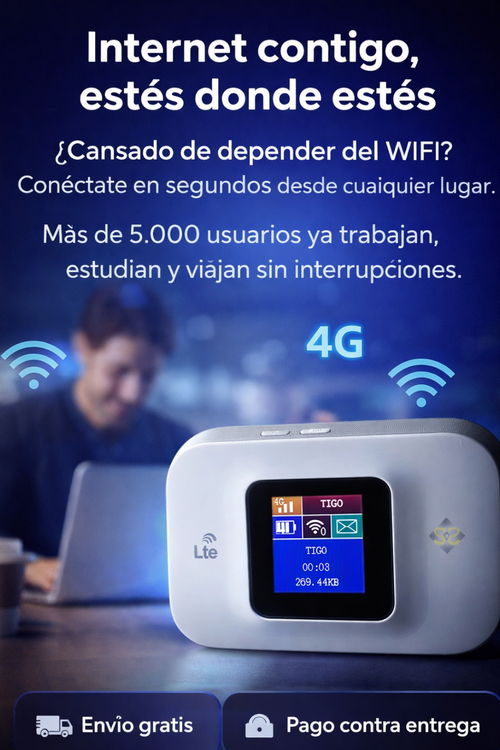 Módem WiFi 4G5G portátil 23 char