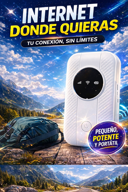 El Poder del Internet Portátil 4G